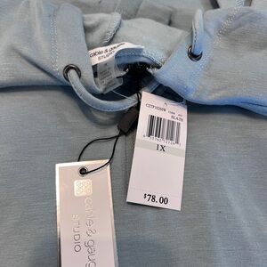 Cable & Gauge Studio Light Blue Hoodie